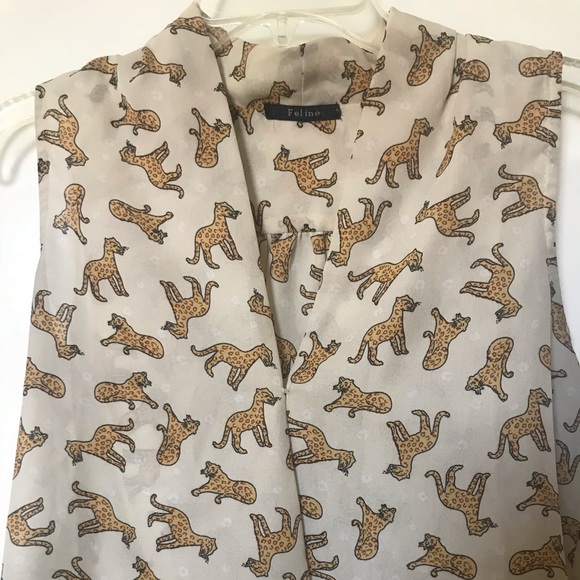 Leopard blouse - Picture 4 of 4